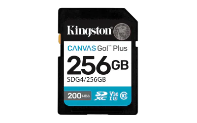 Card de Memorie SD Kingston 256GB Canvas GO PLUS CL10