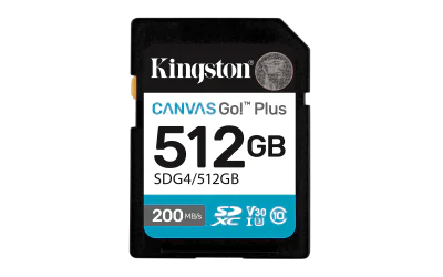 Card de Memorie SD Kingston 512GB Canvas GO plus CL 10