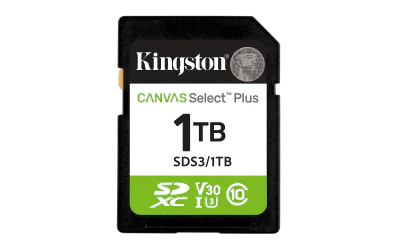 Card de Memorie SDXC Kingston 1TBCanvas Select Plus