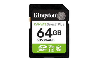 Card de Memorie SDXC Kingston 64GBCanvas Select Plus