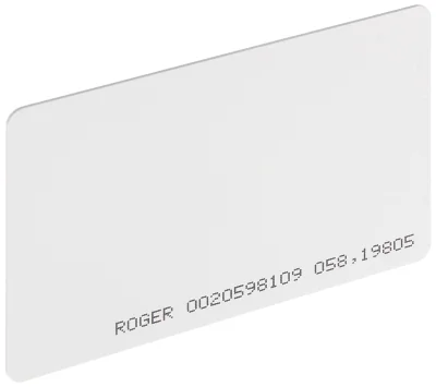 Card de proximitate RFID Roger MFC-2, 13,56 MHz S50