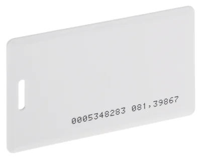 Card de proximitate RFID SATEL KT-STD-2, EM 125 kHz