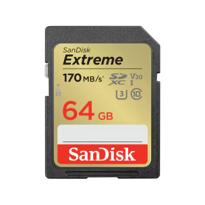 Card memorie Extreme 64 GB SDXC UHS-I Class 10 "SDSDXV2-064G-GNCIN"