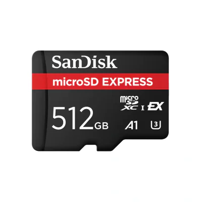 Card memorie microSD EXPRESS 512GB Switch 2 ready "SDSQXFN-512G-GN4NN"