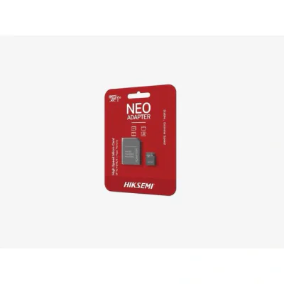 CARD MicroSD HIKSEMI, 8 GB, MicroSDHC, clasa 10, standard UHS-I U1, include adaptor SD "HS-TF-C1/8G/adapter"