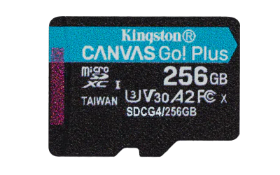 Card MicroSD KINGSTON Canvas Go! Plus