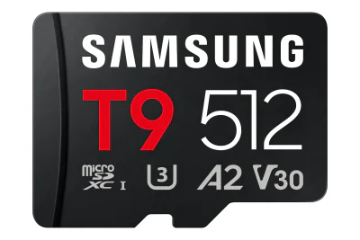Card MicroSD SAMSUNG MB-MH512T/WW, 512GB, MicroSDHC, 200 MB/s citire, 130 MB/s scriere