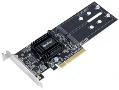 SYNOLOGY M2D18 Synology M2D18 NVMe/SATA SSD adapter card