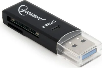 GEMBIRD UHB-CR3-01 Gembird compact USB 3.0 SD/MicroSD Card Reader blister