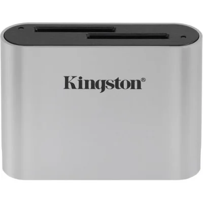 Card reader Kingston USB 3.2 Supported Cards: UHS-II SDcards/Backwards-compatible with UHS-I SD cards