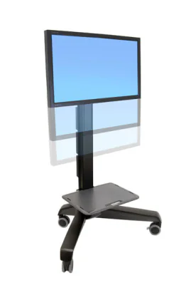 CART NEO-FLEX MOBILE MEDIA CENT/PORT/LANDSC ERGOTRON LD BLACK