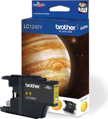 Brother LC-1240Y, Yellow, Pigment-based ink, 1 pc(s)