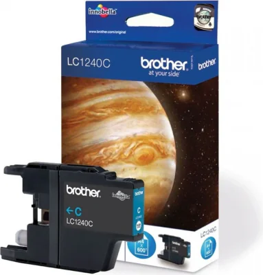 Brother LC1240C, Cyan, 1 pc(s), 600 pages, Single pack