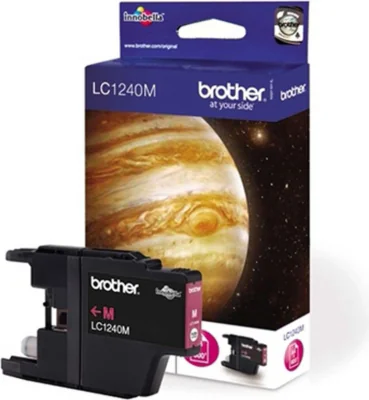 Brother LC1240M, Magenta, Pigment-based ink, 1 pc(s), 600 pages, Single pack
