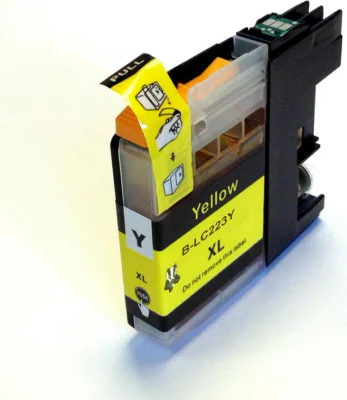 Brother LC223Y, Yellow, Pigment-based ink, 1 pc(s), 550 pages, Single pack