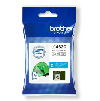 Brother LC462C, Standard Yield, Cyan, 1 pc(s), 550 pages, Single pack