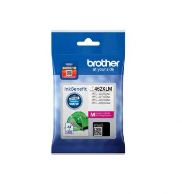 Brother LC462XLM, High (XL) Yield, Magenta, 1 pc(s), 1500 pages, Single pack