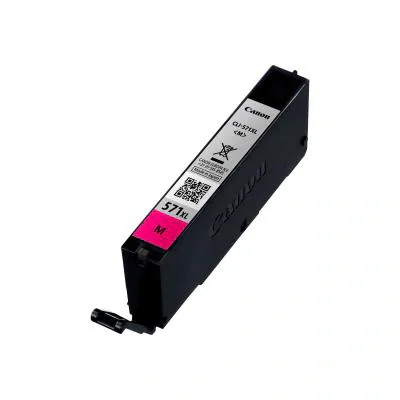Canon CLI-571XL High Yield Magenta Ink Cartridge, High (XL) Yield, Magenta, Pigment-based ink, 11 ml, 1 pc(s), 645 pages
