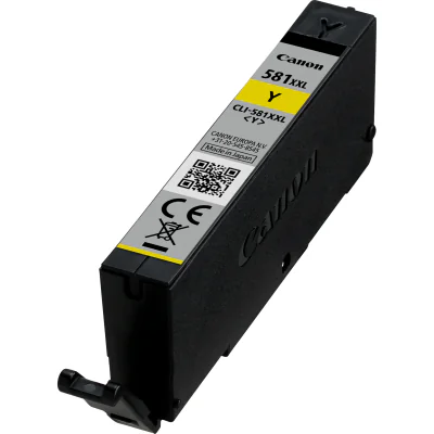 Canon CLI-581XXL High Yield Yellow Ink Cartridge, Yellow, Dye-based ink, 11.7 ml, 1 pc(s), 322 pages, Single pack