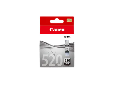 Canon PGI-520BK Black Ink Cartridge, Photo black, Dye-based ink, 1 pc(s), 341 pages