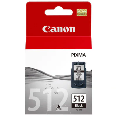 Canon PG-512 High Yield Black Ink Cartridge, Black, Pigment-based ink, 1 pc(s), 401 pages