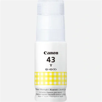 Canon GI-43Y, Original, Yellow, Canon, PIXMA G640 PIXMA G540, 60 ml, Inkjet