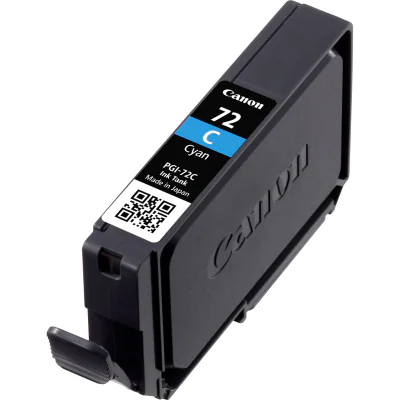 Canon PGI-72C Cyan Ink Cartridge, Standard Yield, Photo cyan, Dye-based ink, 1 pc(s), 525 pages
