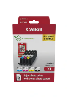 Cartuș cerneală CANON 6443B008, color, randament mare, pentru PIXMA iP7250, PIXMA iP8750, PIXMA iX6850