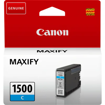 Canon PGI-1500C Cyan Ink Cartridge, Cyan, 4.5 ml