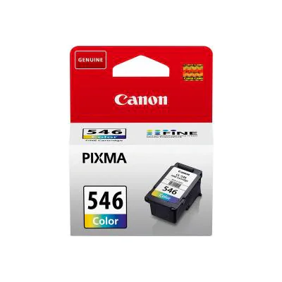 Canon CL-546 C/M/Y Colour Ink Cartridge, Standard Yield, Cyan, Magenta, Yellow, Pigment-based ink, 1 pc(s), 180 pages, Single pack