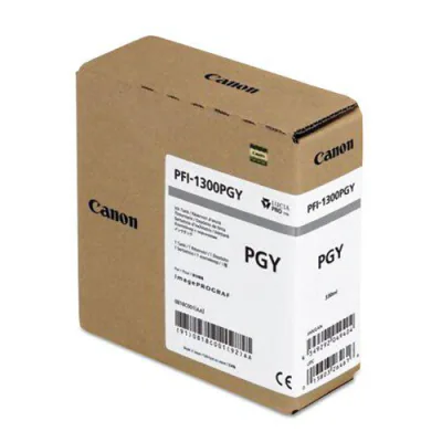 Canon PFI-1300PGY, Photo grey, Dye-based ink, 330 ml