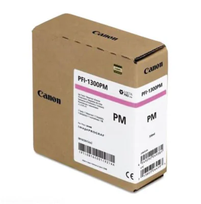 Canon PFI-1300PM, Photo magenta, Dye-based ink, 330 ml