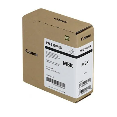 Canon PFI-310MBK, Matte black, Pigment-based ink, 330 ml