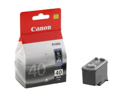 Cartus cerneala Canon PG-40, black, capacitate 16ml / 195 pagini, pentru Canon JX200, JX210, JX210P, JX500, JX510, Pixma IP1200, Pixma IP1300, Pixma IP1600, Pixma IP1700, Pixma IP1800, Pixma IP1900, Pixma IP2200, Pixma IP2500, Pixma IP2600, Pixma MP1