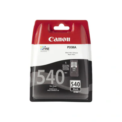 Canon PG-540, Standard Yield, Black, 8 ml, 1 pc(s), 180 pages, Single pack