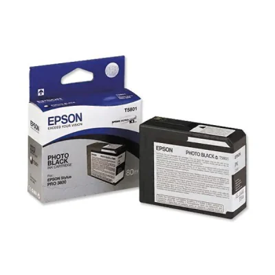 Cartuș cerneală EPSON Cartuş Photo Black T580100, negru, pentru Stylus Pro 3800, 3880