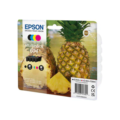 Cartuș cerneală EPSON Multipack 4-colours 604, color, pentru XP-2200, XP-2205, XP-3200