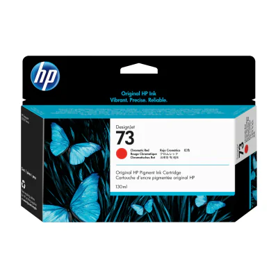 HP 73 130-ml Chromatic Red DesignJet Ink Cartridge, HP Designjet Z3200 Printer series, Thermal inkjet, Chromatic red, Enterprise, Singapore, 202 mm