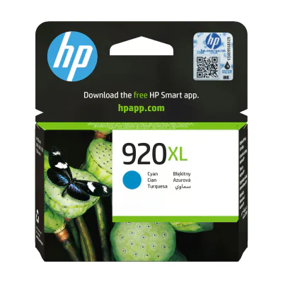 Cartuș cerneală HP 920XL, cyan, capacitate mare, 700 pagini