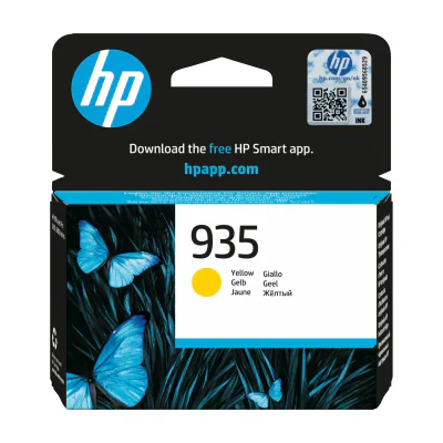 Cartuș cerneală HP 935 Galben Original, cerneală pigment, 400 pagini