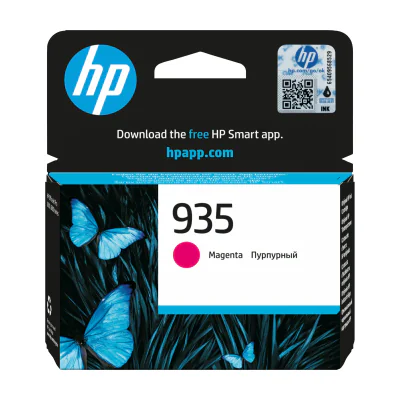 HP 935 Magenta Original Ink Cartridge, Standard, Magenta, Pigment-based ink, 4.5 ml, 1 pc(s), 400 pages