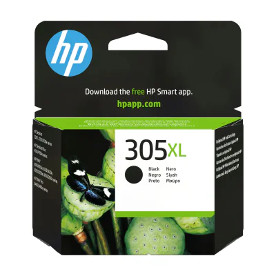 Cartuș imprimantă HP 305XL, cerneală originală neagră, randament ridicat, 240 pagini