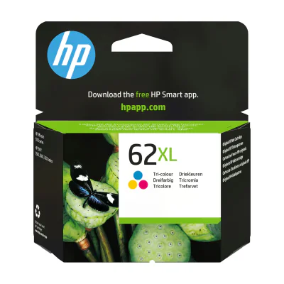 Cartuș imprimantă HP 62XL, tricolor, capacitate mare, 415 pagini