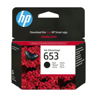 Cartuș imprimantă HP 653 Black Original Ink Advantage, negru, 360 pagini