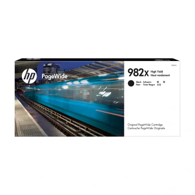 HP 982X High Yield Black Original PageWide Cartridge, High, Black, Pigment-based ink, 1 pc(s), 20000 pages