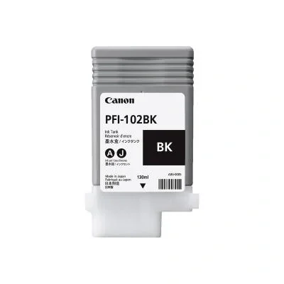 Canon PFI-102BK, Black, Pigment-based ink, 130 ml