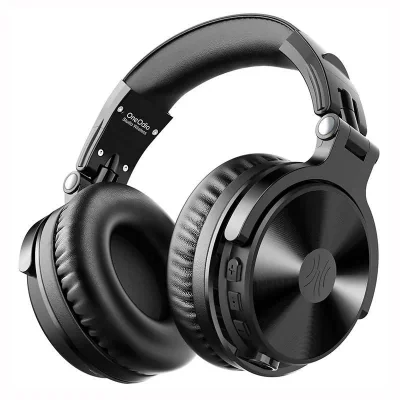 Casca OneOdio wireless, cu fir,tip over ear, utilizare multimedia,conectare prin BT 5.0 | Jack 3.5 mm | Jack 6.35 mm,difuzor 50 mm, impedanta 32Ohm, 1000mAh, negru "Pro-C-Black"