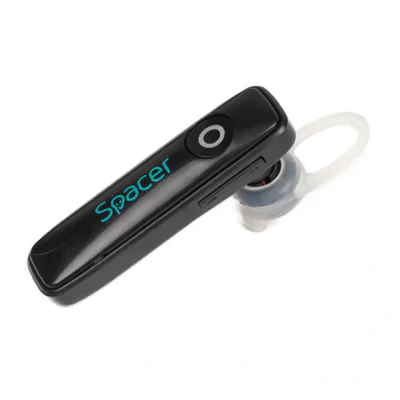 Casca Spacer wireless, pt. smartphone, monocasca, microfon pe casca, negru