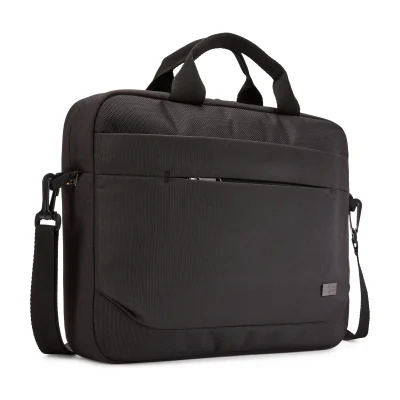 Case Logic Advantage ADVA-114 Black, Messenger case, 35.6 cm (14"), Shoulder strap, 370 g