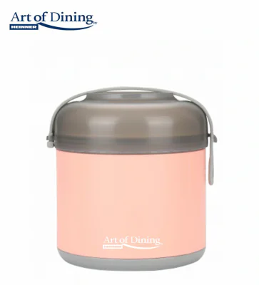 CASEROLA TERMICA 600 ML, LOCA, ART OF DINING, HEINNER (mix 2 culori in bax - 6 roz, 6 albastre)
